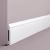 Плинтус под покраску NMC Wallstyl FO2 2000×120×15