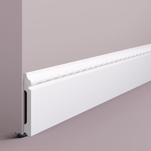 Плинтус под покраску NMC Wallstyl FO2 2000×120×15