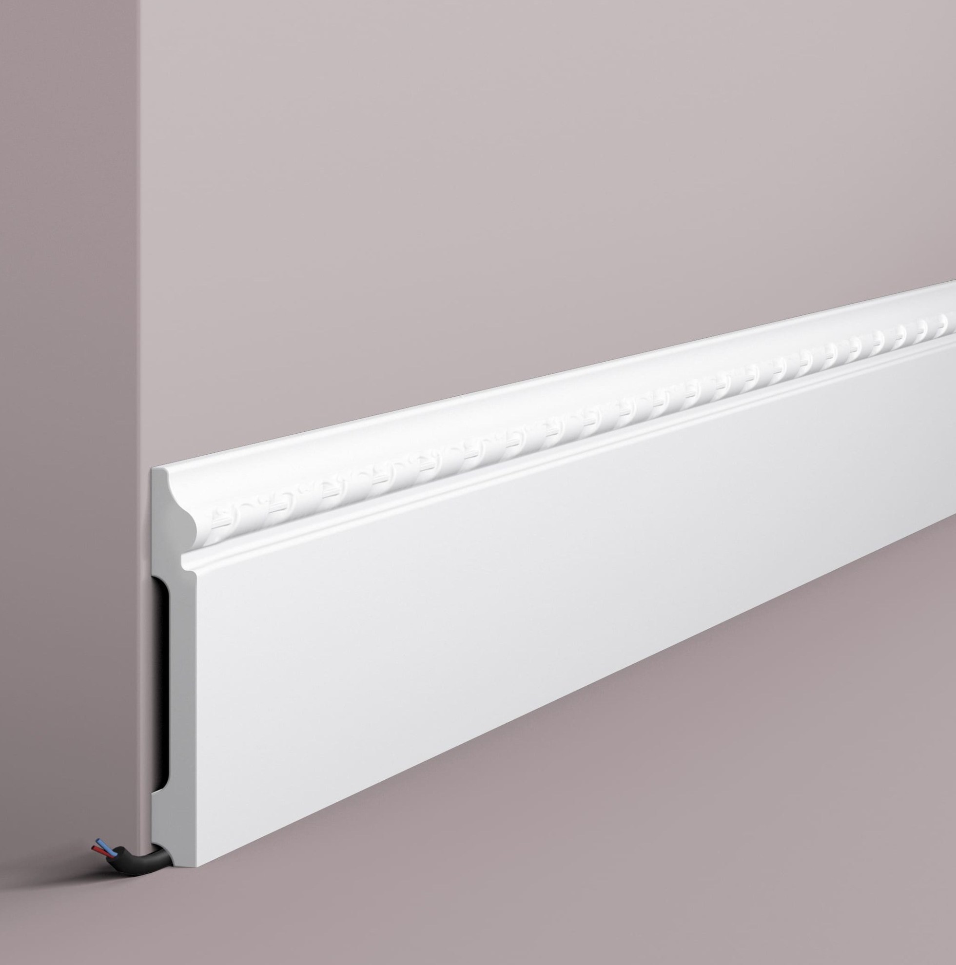 Плинтус под покраску NMC Wallstyl FO2 2000×120×15