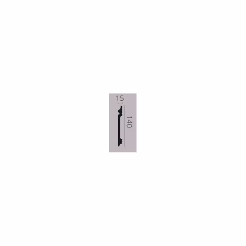 Плинтус под покраску NMC Wallstyl FL14 2000×140×15