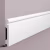 Плинтус под покраску NMC Wallstyl FL4 2000×150×20