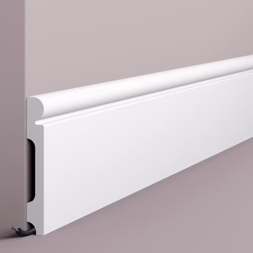 Плинтус под покраску NMC Wallstyl FL4 2000×150×20