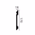 Плинтус под покраску NMC Wallstyl FL17 2000×170×18