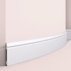 Плинтус полиуретановый под покраску гибкий NMC Wallstyl FL2 Flex 2000×120×15