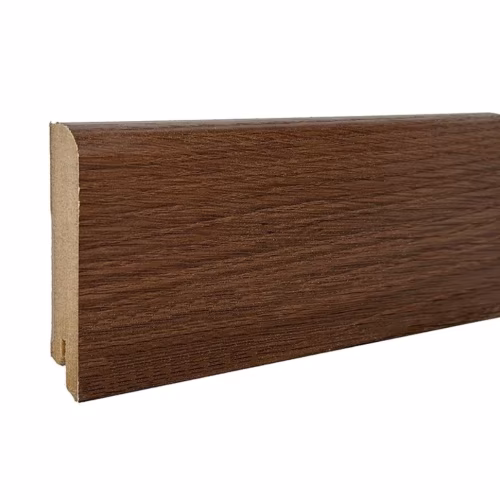 Плинтус МДФ ламинированный DeArtio Дуб Скандинавский темный B302-22 2050×80×16