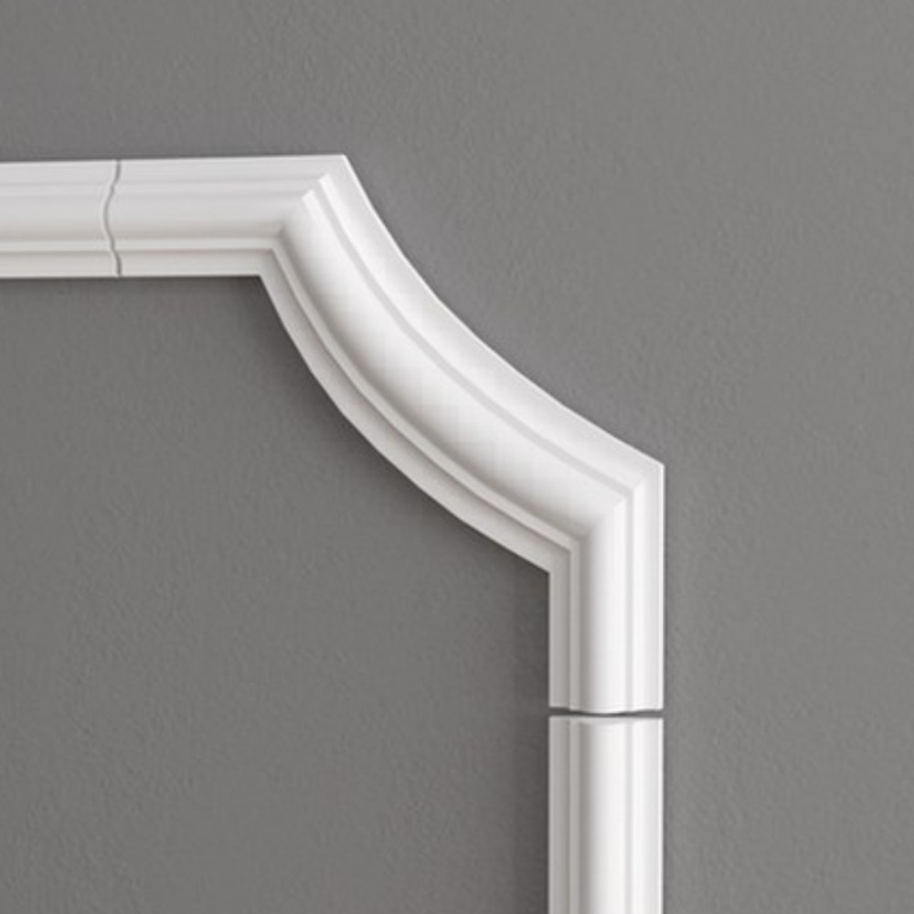 Угловой элемент к молдингу под покраску NMC WL7-C2 130×130×12,5