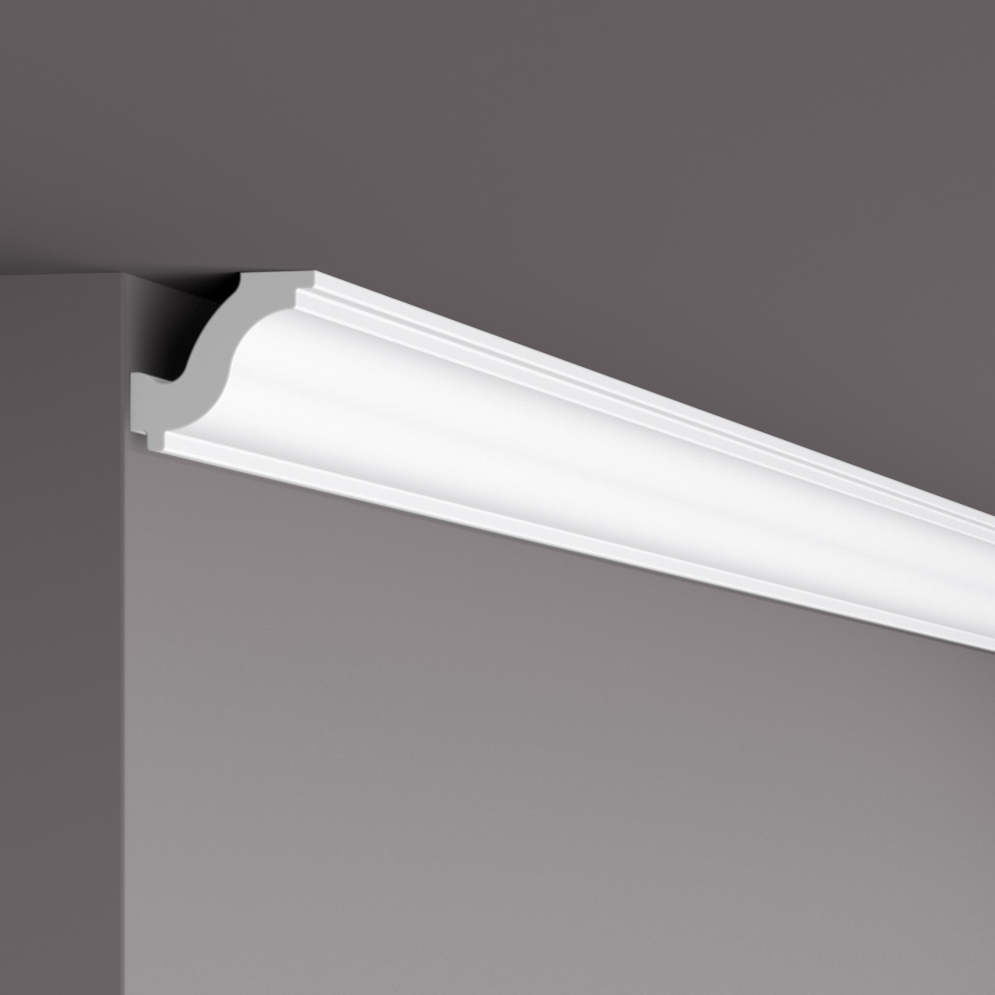 Потолочный плинтус под покраску NMC LX46 (H) 2000×50×40