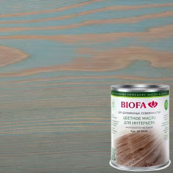 Масло для дерева Biofa 8500 цвет 8554 Циан 0,125 л