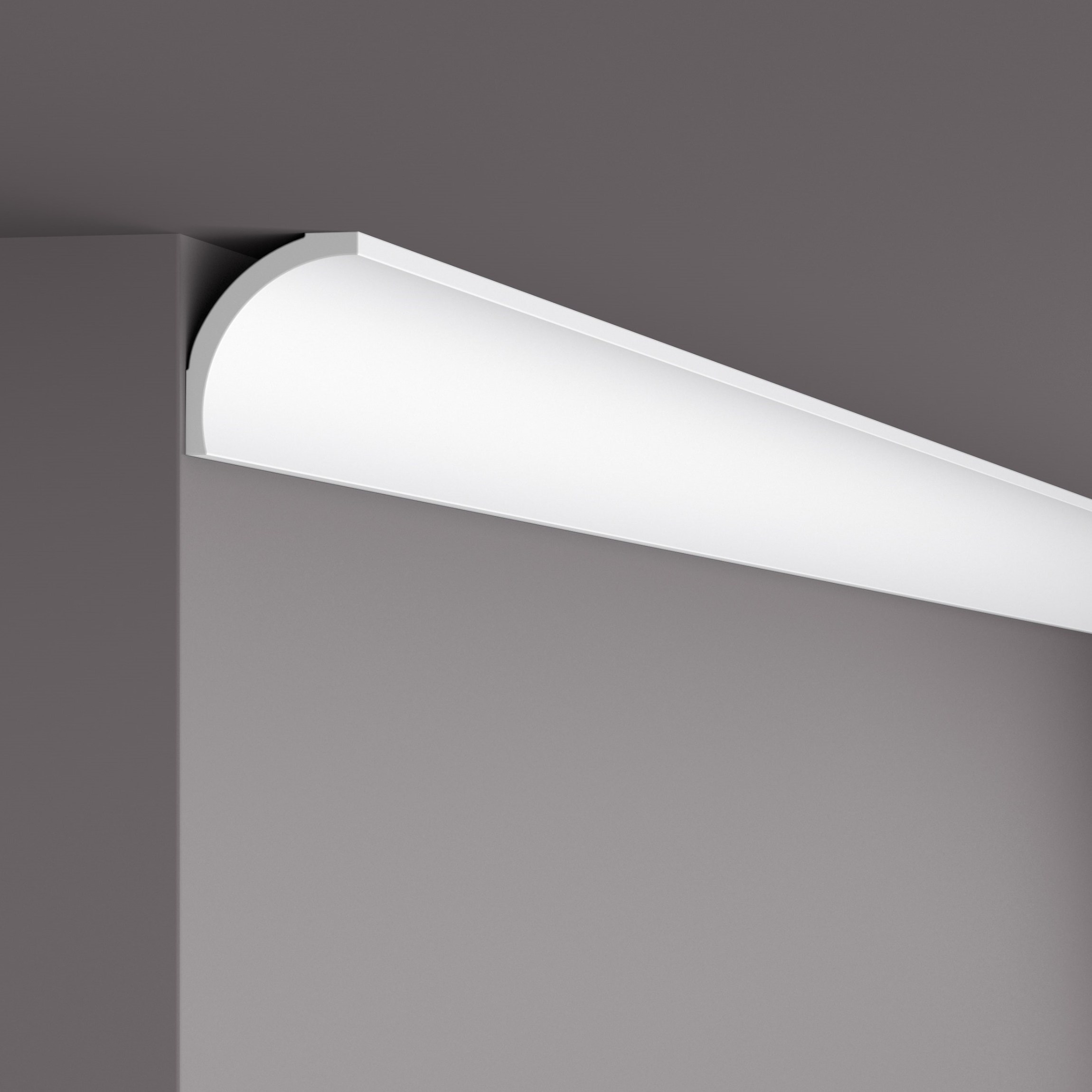 Потолочный плинтус под покраску NMC B1 Nomastyl 2000×65×80