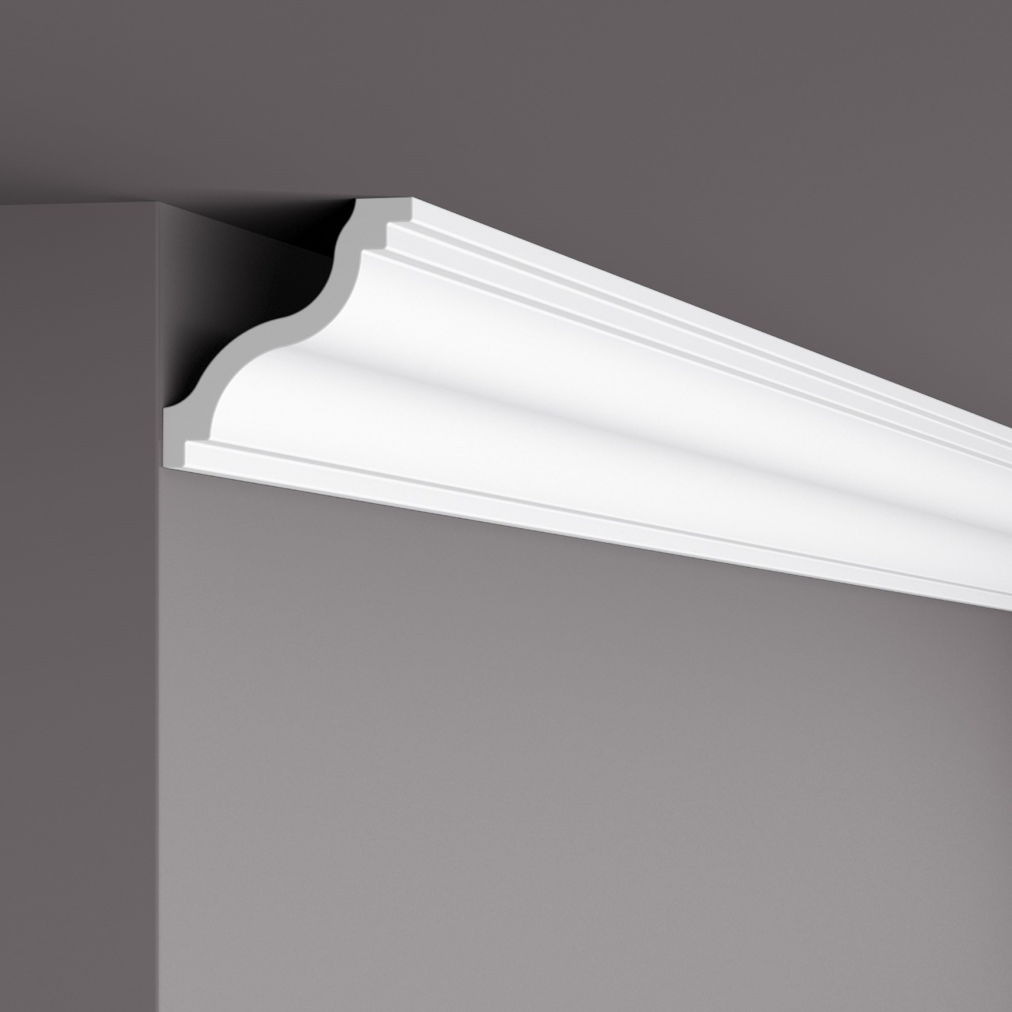 Потолочный плинтус под покраску NMC SL Nomastyl 2000×100×100