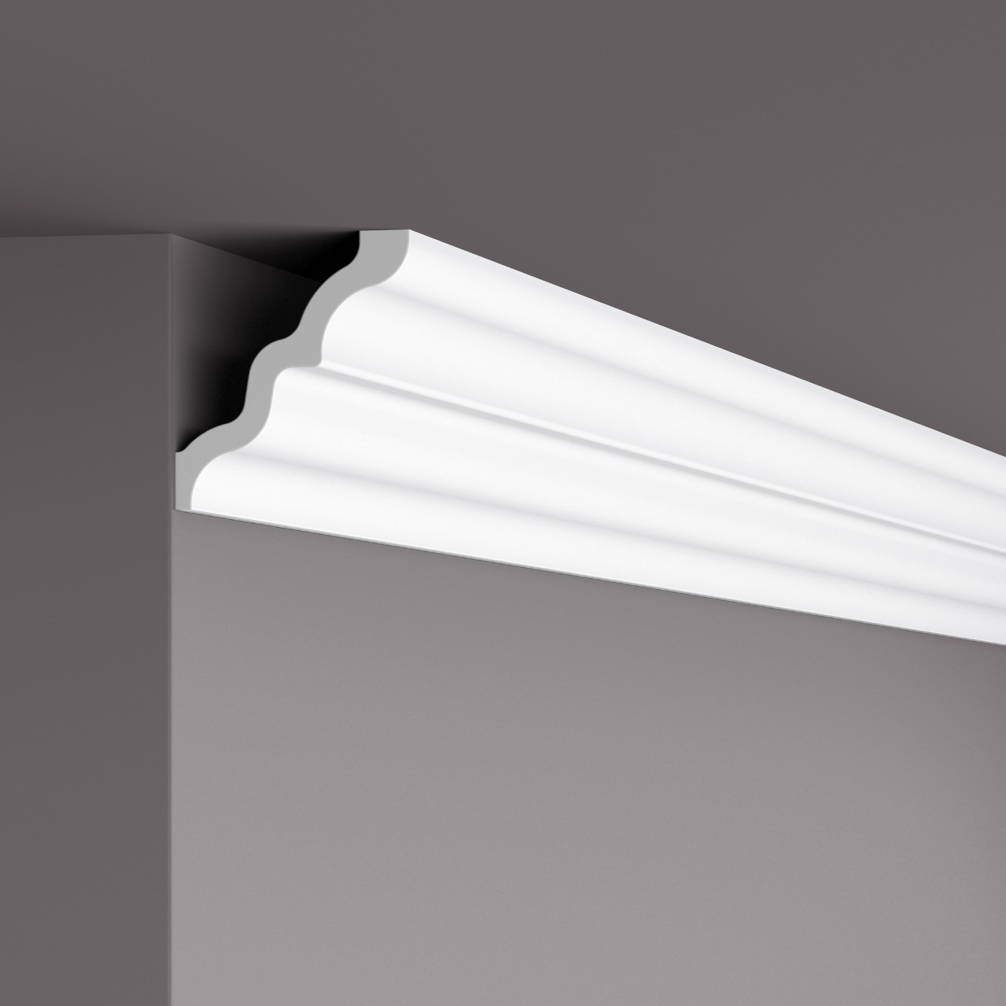 Потолочный плинтус под покраску NMC SM Nomastyl 2000×95×105