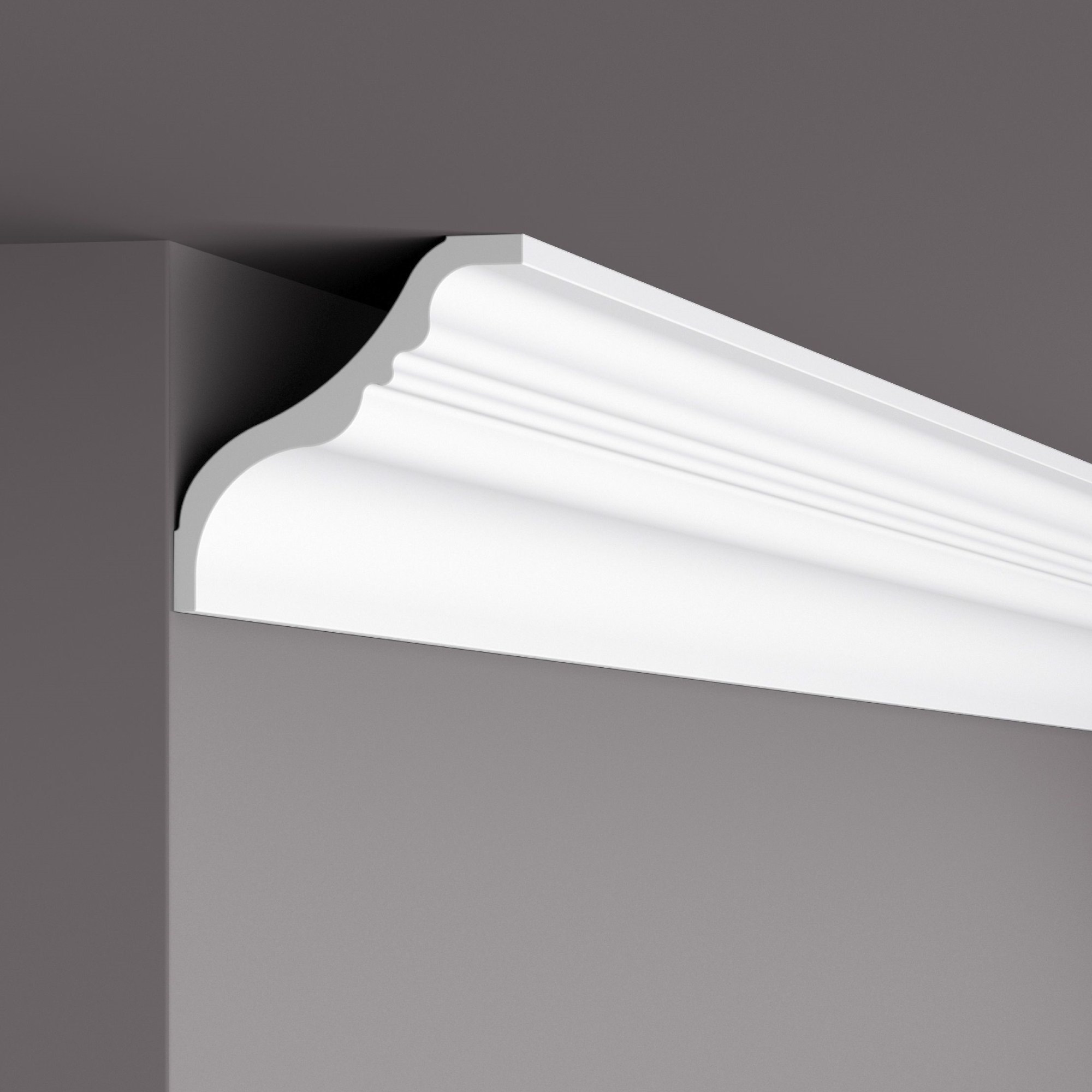 Потолочный плинтус под покраску NMC TI Nomastyl 2000×140×140