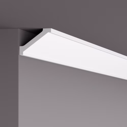 Потолочный плинтус под покраску NMC Wallstyl WT2 2000×90×75