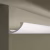 Потолочный плинтус под покраску с подсветкой NMC Wallstyl WT3 2000×110×80
