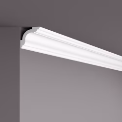 Потолочный плинтус под покраску NMC Wallstyl WT5 2000×50×50