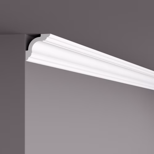 Потолочный плинтус под покраску NMC Wallstyl WT5 2000×50×50