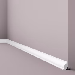 Потолочный плинтус под покраску NMC Wallstyl WT7 2000×22×16