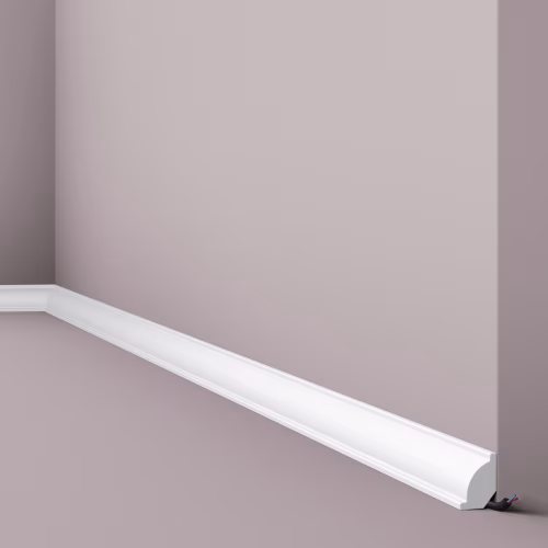 Потолочный плинтус под покраску NMC Wallstyl WT7 2000×22×16