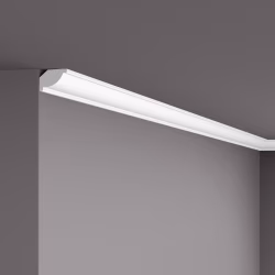 Потолочный плинтус под покраску NMC Wallstyl WT7 2000×22×16