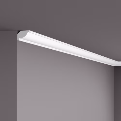Потолочный плинтус под покраску NMC Wallstyl WT7 2000×22×16