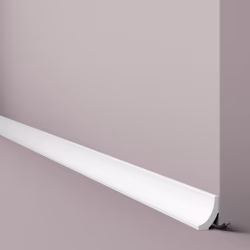 Потолочный плинтус под покраску NMC Wallstyl WT8 2000×20×30