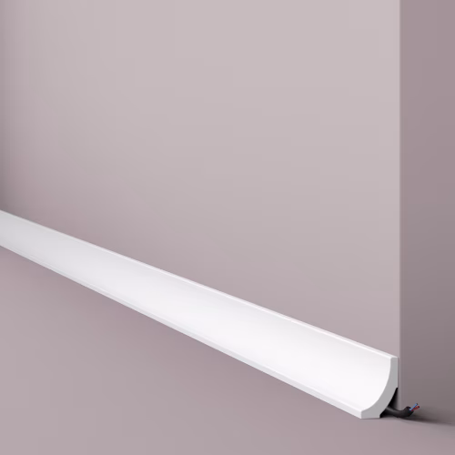 Потолочный плинтус под покраску NMC Wallstyl WT8 2000×20×30
