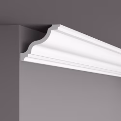 Потолочный плинтус под покраску NMC Wallstyl WT11 2000×105×130