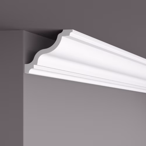 Потолочный плинтус под покраску NMC Wallstyl WT11 2000×105×130
