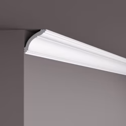 Потолочный плинтус под покраску NMC Wallstyl WT15 2000×70×70