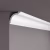 Потолочный плинтус под покраску NMC Wallstyl WT17 2000×95×95