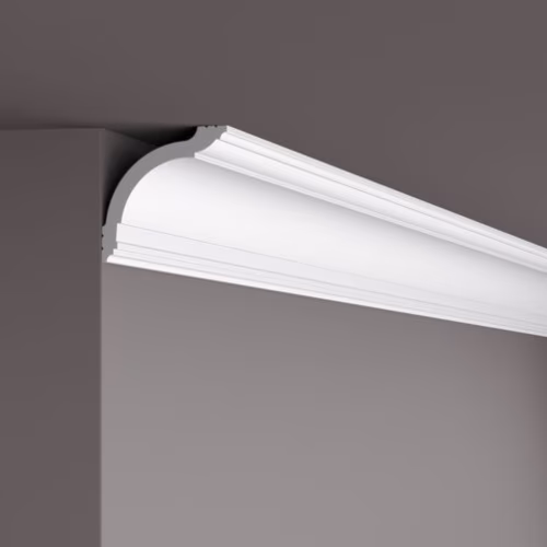 Потолочный плинтус под покраску NMC Wallstyl WT17 2000×95×95