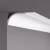 Потолочный плинтус под покраску NMC Wallstyl WT22 2000×105×225