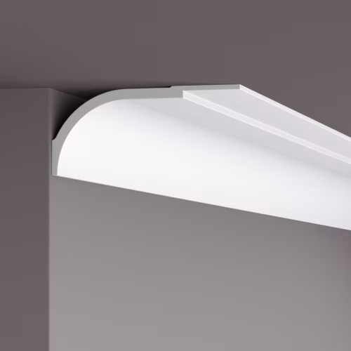Потолочный плинтус под покраску NMC Wallstyl WT22 2000×105×225