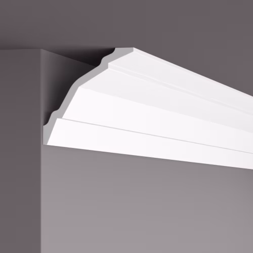 Потолочный плинтус под покраску NMC Wallstyl WT24 2000×150×150