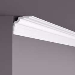 Потолочный плинтус под покраску NMC Wallstyl WT25 2000×80×80