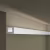 Потолочный плинтус под покраску с подсветкой NMC Wallstyl IL12 2000×20×25