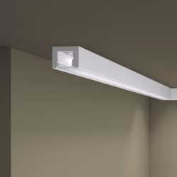 Потолочный плинтус под покраску с подсветкой NMC Wallstyl IL12 2000×20×25