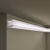 Потолочный плинтус под покраску с подсветкой NMC Wallstyl IL12 2000×20×25