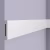 Плинтус под покраску NMC Wallstyl FD2 2000×110×15