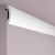 Плинтус под покраску NMC Wallstyl FD3 2000×100×20