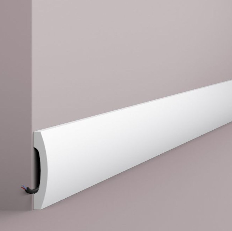 Плинтус под покраску NMC Wallstyl FD3 2000×100×20 Плинтус под покраску NMC Wallstyl FD3 2000×100×20