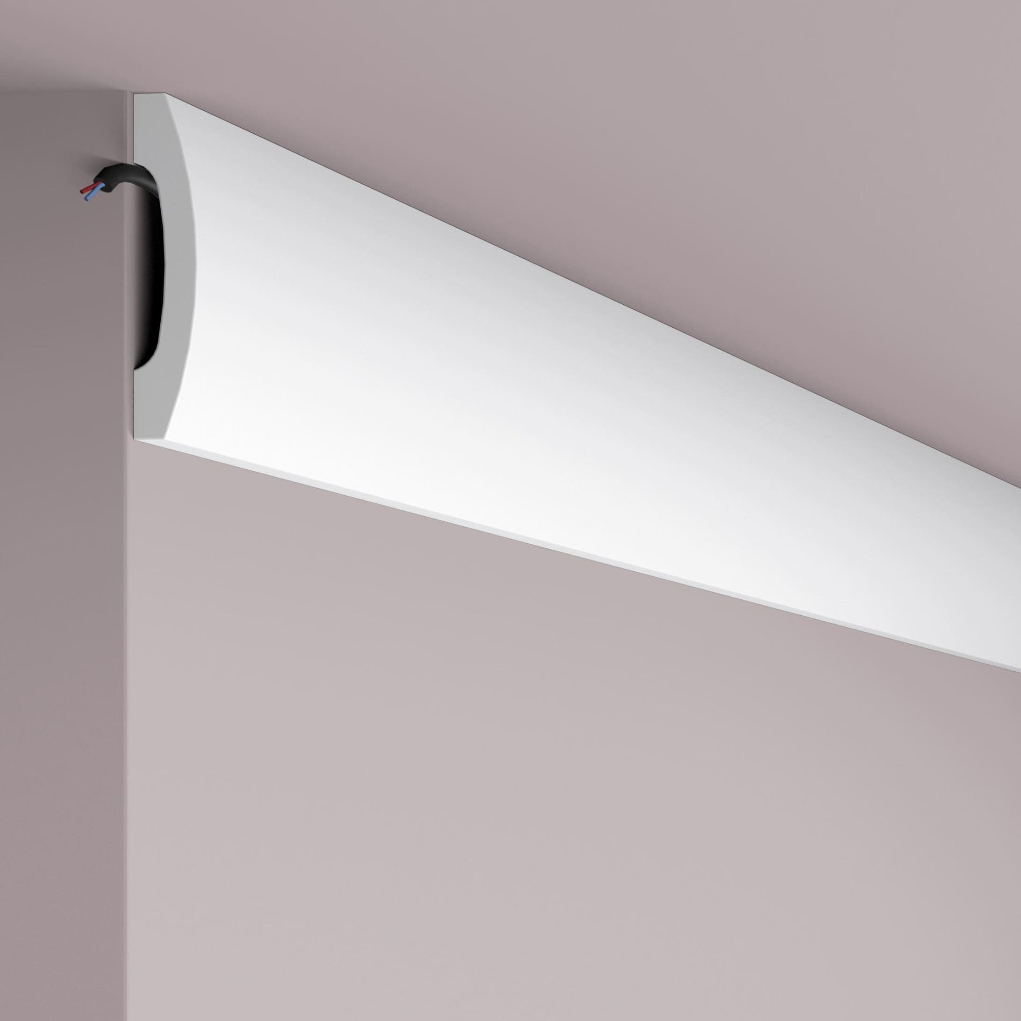 Плинтус под покраску NMC Wallstyl FD3 2000×100×20