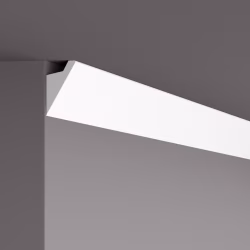 Потолочный плинтус под покраску с подсветкой NMC Wallstyl IL4 2000×37,5×60