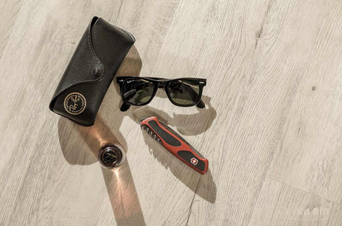 Кварцвиниловая плитка Vinilam клеевая Ceramo XXL Glue Дуб Цюрих 8875-EIR 1528×233×2,5 фото в интерьере