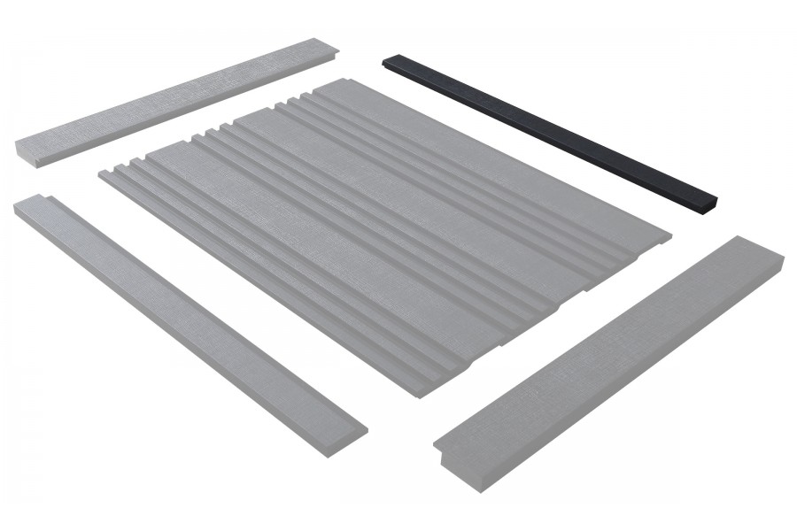 Финишный молдинг Hiwood LF124B BK114K 2700×31×12