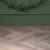 Кварцвиниловый SPC ламинат Vinilam Parquet Chevron Шеврон Шампань RI153616CL4 французская елка 1293×305×8,5 фото в интерьере