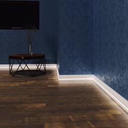 Плинтус МДФ под покраску Evrowood PN 100 Led с подсветкой 2000×100×16