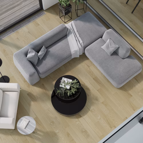 Композитная паркетная доска Quartz Parquet Классик Дуб тоскана 407 400-1220×152×5