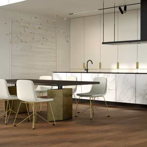 Композитная паркетная доска Quartz Parquet Классик Дуб рустикальный 410 400-1220×152×5