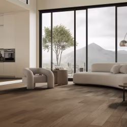 Композитная паркетная доска Quartz Parquet Классик Дуб брауни 413 400-1220×152×5